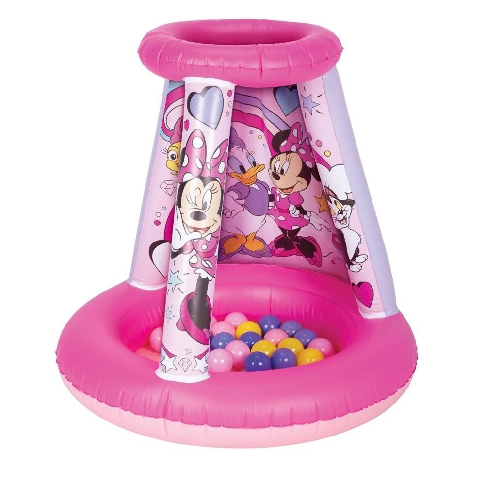 Minnie Mouse Adventure Playland Ball Pit Inflate with 15 Balls Toddler Disney Jr
